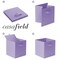 Casafield Set of 6 Collapsible Fabric Cube Storage Bins - 11" Foldable Cloth Baskets for Shelves, Cubby Organizers & More